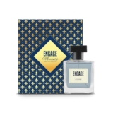 Engage Gift Set – Moments Luxury Perfume Gifts for Men, Homme 100ml, Long Lasting Smell, Perfume for males, Pack of 1, Gift Set for Men, Best Birthday, Anniversary, Gift Hamper by ITC, Eau De Parfum for Man