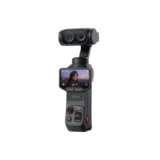 Insta360 Luna Ultra Standard Bundle (Cosmic Black) | 8K Pocket Gimbal Camera with Dual Leica Lenses, 1″ CMOS Sensor, 12x Zoom, Detachable OLED Touchscreen & AI Tracking