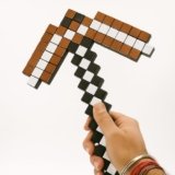 CUBIX3D 3D Printed Pixelated Pickaxe Toy | Block-Style Roleplay Prop | PLA Plastic | Safe & Durable Cosplay Accessory for Kids & Game Fans