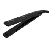 Ikonic Black Beauty Hair Straightener For Women with Ceramic Coated Floating Plates Super Slim Ensure Smooth Glides Instant Heat Up Techonoly Manages Even Heat Distribution Handle Lock Feature,Light Weight Travel Friendly Sutiable for All Hair Types