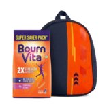 Bournvita Chocolate Nutrition Drink Pouch with Bagpack(1 kg)