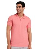 Amazon Brand – Symbol Men’s Solid Regular Fit Half Sleeve Polo(SS19PLS1_Candle Pink_M)