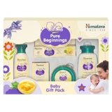 Himalaya Ghee Baby Gift Pack of 5|Moisturizing Skincare Regime|Curated for Gifting|Himalaya Ghee Baby Wash, Bar, Lotion, Cream, Rash Relief Cream|Dermat Tested|Safe from Day 1