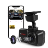 CP PLUS Dash Cam for Car CP-W310 | 3MP Full HD+ Single Channel Dashcam | 1296P Recording | Built-in Microphone | WiFi (AP Mode) | G-Sensor | Night Vision | 137° Wide View Angle | Supports 1TB SD Card