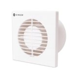 SINGER Venti Q 150mm Energy Efficient Exhaust fan for Kitchen, Bathroom | Turbo Spin 1800 RPM, High Suction With Low Noise | High Speed, Powerful Motor, 100% Copper, 2 Yrs Warranty【White】