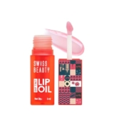 Swiss Beauty Dip Tint Lip Oil | Colour-Changing Lip Oil | Glossy Finish | Long-Lasting Moisturisation | Enriched with Vitamin E | Shade-01 Strawberry, 3ml