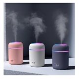 Bedroom Humidifier for Sleep Essential Oil Diffuser with Flame Effect Night Light Ultrasonic Cool Mist Air Quiet USB Auto Shut Off Aromatherapy Diffuser (Humidifier 300 Ml)