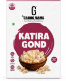 GRANIC FARMS Gond Katira Pure Box | Edible Gum | Tragacanth Gum, Crystals | Kathila Gum, | Dried Gum(1 x 250 g)