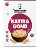 GRANIC FARMS Gond Katira Pure Box | Edible Gum | Tragacanth Gum, Crystals | Kathila Gum, | Dried Gum(1 x 250 g)