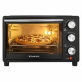 Faber FOTG 24L Neo|1500 Watts OTG|Bake,Toast, Grill| 4 Stage Functions,Upper & Lower Heating|Cool-Touch Handle, Heat Resistant Glass, Indicator Light, Auto-Shut, Ready Bell| Removable Crumb Tray