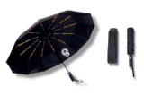 Sarvah 3 Fold Umbrella for Men & Women (Black) | Auto Open Close | UV & Rain Protection | Windproof Compact Travel Umbrella | Lightweight | 106 cm Diameter