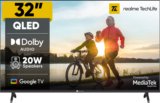 realme TechLife 80 cm (32 inch) QLED HD Ready Smart Google TV(32HDGQRVHSQ)