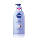 NIVEA Shea Smooth 600ml Body Lotion with Hyaluronic Acid & Deep Moisture Care | 72Hr Hydration | With Shea Butter | Non Greasy Formula for Smooth, Supple & Healthy Looking Skin | For Dry Skin