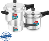 Pigeon by Stovekraft Special and 2 L, 3 L, 5 L Outer Lid Induction Bottom Pressure Cooker(Aluminium)