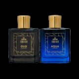 OSCAR Forever Luxury Aqua & Oud Premium Perfume Combo, Strong & Long Lasting Fragrance Eau de Parfum  –  200 ml(For Men & Women)