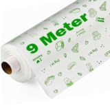 OFIXO 9 Meters Food Wrapping Paper Roll – Premium Non-Stick Butter Wrapping Paper. Food Wrapping Paper, Re-heatable Non Stick Paper, Oven Safe Parchment Paper