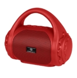 Zebronics ZEB-COUNTY 3W Wireless Bluetooth Portable Speaker With Supporting Carry Handle, USB, SD Card, AUX, FM & Call Function (Red)