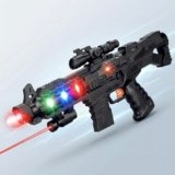 KING TOYZ Battery Operated 3D Projection Strike Toy Gun with Vibrant Light & Sound Effects for Kids I Ideal for Gifting
