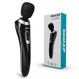 beatXP Intense Smart Vibration Wand for Personal Body Pain Relief Waterproof, Cordless Head Massager, Travel Lock Mode and Smart Memory Technology, 1 Year Warranty, Battery Powered, Black