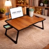 SPHENI Office Table for Home/Writing Desk for Office/Folding Table for School/Folding Study Table/Work from Home – MultipurposeTable(Wood*COTTED)