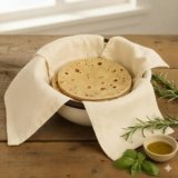 Pack of 2 Cotton Roti Clothes Wrap with Flaps, Double Layer Cotton Cover for Chapati, Hot Case, Traditional Style Kitchen Chapati Wrap, Kitchen Roti Cover for Tiffin