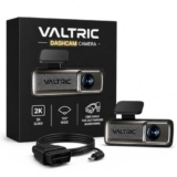 Valtric Dashcam for Cars | 2K Quad HD Car Dash Camera with Built-in WiFi & App | 170° Wide Angle Lens |Supports Up to 512GB microSD | India’s first to include an OBD cable for 24/7 parking monitoring.