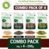 Nutri Food Certified Organic Raw Combo Seeds Value Pack(200 g, Pack of 4)