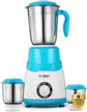 Flipkart SmartBuy Pento Blue 500 W Mixer Grinder(Pento | 3 Jars | Sky Blue)
