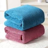 Story@Home Towels for Bath Large Size | Microfiber Towels for Bath | Towel Set of 2 | 400 GSM | 70 x 140 cm | Pink and Blue | Bath Towels for Men, Women & Kids | Gym Towel | Perfect for Everyday Use
