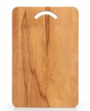 Wooden Chopping Board with Handle/Home Use Cutting Board/Chopping Board for Kitchen/Cutter Board/Vegetable Cutting Board for Veggies, Fruits/BPA Free Eco Friendly (Medium)