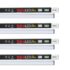 ALFA by VIP Excel Set of 3 (Small 55cm Medium 65cm Large 75cm) Suitcase Cabin & Check-in Set 8 Wheels – 30 Inch