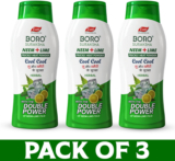 Evani Boro Suraksha Neem+Lime Cool Talcum Powder for Men & Women(3 x 100 g)