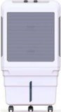 BAJAJ 85 L Desert Air Cooler High Air Delivery Turbo Fan Technology 3-Side Honeycomb Cooling Inverter Compatible(White and Grey, DMH 85X)