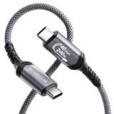 BlueRigger USB C Cable 3FT – (240W PD, USBC 4.0, Type C Cable, 48V 5A Fast Charging, 40 Gbps Data Transfer, 8K 60Hz HD Display, USB C Charger) – Compatible with Phone, Laptop, Monitor, Hub, Hard Drive