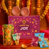 GO DESi Bhai Dooj Gift Box| Share the Joy Gift Set for Brother Sister | Coconut Laddu | DESi POPz: Tangy Imli, Real Aam, Kaccha Aam | Meetha Paan | Diwali Gifts for Family and Friends