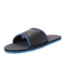 PUMA | Stellar V6 Men’s Slides | Black-Limoges-High Risk Red | 7UK