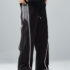 QUTUN Striped Men Black Track Pants