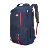 Skybags Porto Weekender 40L Backpack 2 Compartments| Durable Fabric| Padded Laptop Protection Bag (Upto 17-Inch) | Shoe Pocket, Multiple Spacious Pockets | Office, Casual & Outdoor| Unisex| Navy