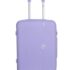 Wiki Zine 8 Wheel Hardside Polycarbonate Trolley,Large,Champagne