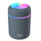 CoralTribe Humidifier and Aroma Diffuser for Home – Cool Mist Maker, Small Quiet Air Moisturizer, Ultrasonic Essential Oil Diffuser Electric (H2O, 300 Ml)