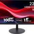 MarQ by Flipkart 55.88 cm (22 inch) Full HD VA Panel Monitor (22FHDMEQPUUB)(Response Time: 1 ms, 100 Hz Refresh Rate)
