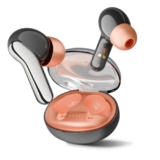 Mivi DuoPods Infinity True Wireless Earbuds, 70H Playtime, 3D Soundstage, AI-ENC HD Calls, 13mm Drivers, AAC Audio, Bluetooth 5.3, IPX4, Made in India