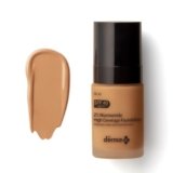 The Derma Co Matte 2% Niacinamide Medium Coverage Liquid Foundation | With 1% Hyaluronic Acid | SPF 40 & Pa+++ | For 12 Hour Long Stay & Oil Control | For All Skin Types – 04 Caramel