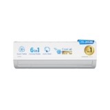 Midea 1.5 Ton 3 Star Inverter Split AC (Copper, Convertible 6-in-1 with Auto Intelligence,Turbo Mode for Faster Cooling, Auto Clean & HD+PM 2.5 Filter,2026 Model, Santis Max DLX-MAI18SD3R36F1, White)