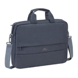 RIVACASE Prater Anti theft Laptop bag 15.6 Inches Waterproof Compact Shoulder Bag for Notebooks Ultra Light Computer Bag for Women/Men/Travel/Business, Compatible with Laptop Macbook Pro 15.6 inch