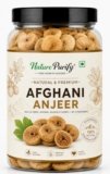 Nature Purify Premium Afghani Anjeer 1KG | Soft Juicy Dried Figs Dry Fruit | Rich Source Of Fiber | Low in Fat Healthy Snack Jar Pack Of 1 |