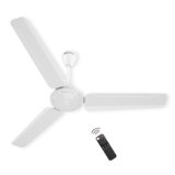 atomberg Ameza Remote Controlled 1200mm BLDC Ceiling Fan | Gloss White