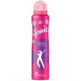 Spinz Exotic Perfumed Deo for Women, with Bulgarian Rose Fragrance for Long Lasting Freshness and 24 Hours Protection from Odour causing Bacteria, 150ml