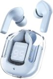 UltraPods Max True Wireless Earbuds with Bluetooth 5.1, Enhanced Sound Quality, Touch Control,Long Playtime Life, Noise Cancellation & Comfortable Fit (Blue-1)