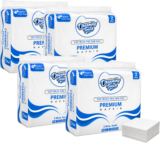 Kcofoil Charming Touch Tissue Napkins 2 Ply 33*33 Net Quantity 100 Pulls. Pack of 4 Blue Paper Napkins(4 Sheets)
